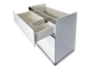 LOTOS 90 – Напольный комплект мебели с двумя выдвижными ящиками