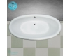 Marmo Bagno Аззуро 180 – Отдельностоящая ванна из литьевого мрамора, 180х90 см