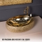 Раковина-чаша Овал, керамика - Золото +33 223 ₽