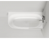 Salini Atrio – Шторка на ванну неподвижная одноэлементная 140x70 см, Хром