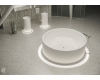 Ванна круглая SALINI ISOLA из литьевого мрамора, диаметр 200 см