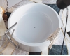 Ванна круглая SALINI ISOLA из литьевого мрамора, диаметр 200 см