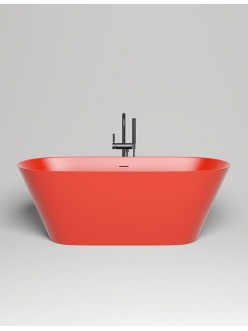 Ванна Salini Mona – Отдельностоящая овальная ванна из литого камня 170 см