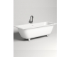 Salini ORLANDO KIT 170х80 – Встраиваемая прямоугольная ванна из литого мрамора