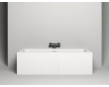 Salini ORLANDO KIT AXIS 180 103312 – Встраиваемая прямоугольная ванна из литого мрамора