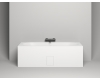 Salini ORNELLA AXIS 170х75 – Встраиваемая прямоугольная ванна из литого мрамора