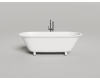 Salini ORNELLA AXIS 170х70 – Встраиваемая прямоугольная ванна из литого мрамора