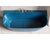 Salini SOFIA WALL 180 –  Ванна овальная пристенная в цвете RAL