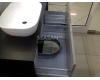 STREET Bathroom Furniture 120 – Тумба подвесная с водостойкой столешницей, два ящика